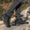 imageMens Waterproof Hiking Boots Lightweight Comfortable Breathable Outdoor AllTerrain Trekking Ankle BootsBlack
