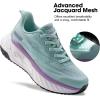 imageWomens Walking Shoes Running Tennis Comfortable Breathable Lightweight NonSlip Fashion Sneakers for Athletic Gym WorkoutGreen