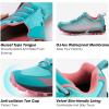 imageWomens Waterproof Hiking Shoes Lightweight NonSlip Trails Walking Shoes Outdoor SneakersBlue
