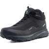 imageMens Waterproof Hiking Boots Lightweight Comfortable Breathable Outdoor AllTerrain Trekking Ankle BootsBlack