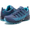 imageWomens Waterproof Hiking Shoes Lightweight NonSlip Trails Walking Shoes Outdoor SneakersSky Blue