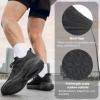 imageMens Walking Running Tennis Shoes Comfortable Breathable Lightweight Cushioning NonSlip Fashion Sneakers for Athletic Gym Workout