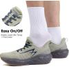 imageMens Slip On Walking Running Shoes Tennis Comfortable Breathable Lightweight NonSlip Hands Free Fashion Sneakers for Athletic Gym Workout