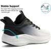 imageMens Running Shoes Lightweight Breathable Comfort Walking Sneakers Black