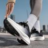 imageWomens Lightweight Running Shoes  Breathable Athletic Sneakers for Workout Gym ampamp Daily Walking Comfortable Cushioned Midsole with NonSlip DesignBlack