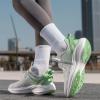 imageWomens Lightweight Running Shoes  Breathable Athletic Sneakers for Workout Gym ampamp Daily Walking Comfortable Cushioned Midsole with NonSlip DesignGreen