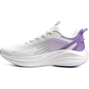 imageWomens Lightweight Running Shoes  Breathable Athletic Sneakers for Workout Gym ampamp Daily Walking Comfortable Cushioned Midsole with NonSlip DesignPurple