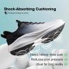 imageWomens Supportive Running Shoes with Cushioning Support Lightweight Breathable Sneakers for Walking Jogging Workouts ampamp TravelBlack