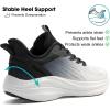 imageWomens Supportive Running Shoes with Cushioning Support Lightweight Breathable Sneakers for Walking Jogging Workouts ampamp TravelBlack