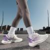 imageWomens Supportive Running Shoes with Cushioning Support Lightweight Breathable Sneakers for Walking Jogging Workouts ampamp TravelPurple