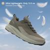 imageWaterproof Hiking Shoes for Men Lightweight ampamp Breathable Walking Sneaker for AllTerrain OutdoorBrown