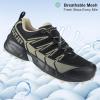 imageWomens Lightweight Hiking Shoes Breathable NonSlip Trails Outdoor SneakersGrey
