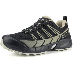 imageWomens Lightweight Hiking Shoes Breathable NonSlip Trails Outdoor SneakersGrey