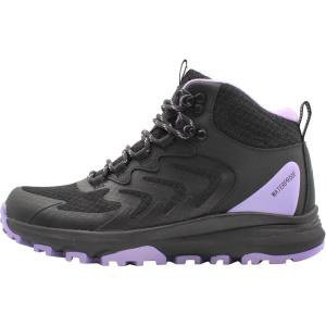 imageWomens Waterproof Hiking Boots Lightweight Comfortable Trails Outdoor Walking bootBlack