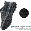 imageWomens Lightweight Hiking Shoes Breathable NonSlip Trails Outdoor SneakersBlack