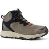 imageMens Waterproof Hiking Boots Lightweight Comfortable Breathable Outdoor AllTerrain Trekking Ankle BootsBrown1