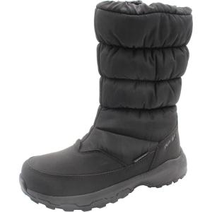 imageWomens Winter Waterproof Snow Boots Lightweight Faux Fur Lined Boot