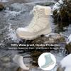 imageWomens Waterproof Snow Boots Winter Cute Lightweight WarmLined Boot
