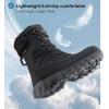 imageWomens Waterproof Snow Boots Winter NonSlip Lightweight WarmLined Boot for Outdoor