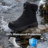imageWomens Waterproof Snow Boots Winter NonSlip Lightweight WarmLined Boot for Outdoor