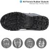 imageWomens Waterproof Hiking Boots Lightweight Comfortable Trail Walking Outdoor BootsDark Blue