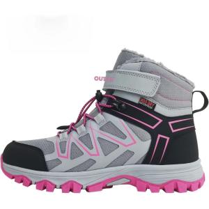 imageGirls Snow Boots Waterproof Kids Winter Hiking ShoesPink3