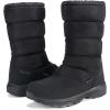 imageWomens Lightweight Winter Snow Boots Comfortable WarmLined BootBlack1