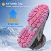 image:imageKids Waterproof Snow Boots Girls amp Boys Warm Comfortable NonSlip Winter BootsPink1