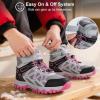 image:imageKids Waterproof Snow Boots Girls amp Boys Warm Comfortable NonSlip Winter BootsPink1