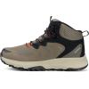 image:imageOUTJET Mens Waterproof Hiking Boots Lightweight Comfortable Outdoor Walking Trail Boots ShoesBrown1