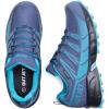 image:imageOUTJET Womens Waterproof Hiking Shoes Lightweight NonSlip Trails Walking Shoes Outdoor SneakersBlue