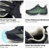 image:imageOUTJET Womens Waterproof Hiking Shoes Lightweight NonSlip Trails Walking Shoes Outdoor SneakersGrey