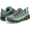 image:imageOUTJET Womens Waterproof Hiking Shoes Lightweight NonSlip Trails Walking Shoes Outdoor SneakersGreen