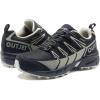 image:imageOUTJET Womens Waterproof Hiking Shoes Lightweight NonSlip Trails Walking Shoes Outdoor SneakersGrey