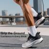 image:imageMens Lightweight Running Shoes  Breathable Athletic Sneakers for Workout Gym amp Daily Walking Comfortable Cushioned Midsole with NonSlip DesignBlack