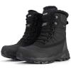 image:imageMens Waterproof Winter Snow Boots Insulated Warm Fur Lined Lightweight amp ComfortableBlack