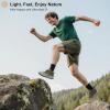 image:imageMens Waterproof Hiking Boots Lightweight Comfortable Outdoor Walking Trail Boots ShoesBrown