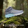 image:imageMens Waterproof Hiking Boots Lightweight Comfortable Outdoor Walking Trail Boots ShoesGrey