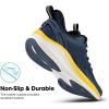 image:imageMens Road Running Shoes Cushioning Athletic Sneakers  Non Slip Jogging Outdoor Gym Workout Comfortable Lightweight Walking Tennis Shoes Active5KDeep Blue