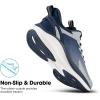 image:imageMens Road Running Shoes Cushioning Athletic Sneakers  Non Slip Jogging Outdoor Gym Workout Comfortable Lightweight Walking Tennis Shoes Active5KLight Blue