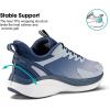 image:imageMens Road Running Shoes Cushioning Athletic Sneakers  Non Slip Jogging Outdoor Gym Workout Comfortable Lightweight Walking Tennis Shoes Active5KLight Blue