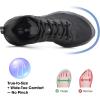 image:imageMens Walking Running Tennis Cushioning Shoes NonSlip Lightweight ActiveFloat Athletic Gym Workout Cross Training Comfortable Fashion SneakersBlack