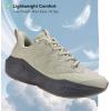 image:imageMens Walking Running Tennis Cushioning Shoes NonSlip Lightweight ActiveFloat Athletic Gym Workout Cross Training Comfortable Fashion SneakersBrown