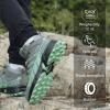 image:imageWomens Waterproof Hiking Boots Lightweight Comfortable NonSlip Outdoor Walking Trekking Trails BootGreen