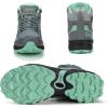 image:imageWomens Waterproof Hiking Boots Lightweight Comfortable NonSlip Outdoor Walking Trekking Trails BootGreen