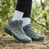 image:imageWomens Waterproof Hiking Boots Lightweight Comfortable NonSlip Outdoor Walking Trekking Trails BootGreen