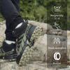 image:imageWomens Waterproof Hiking Boots Lightweight Comfortable NonSlip Outdoor Walking Trekking Trails BootGrey