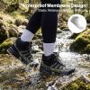 image:imageWomens Waterproof Hiking Boots Lightweight Comfortable NonSlip Outdoor Walking Trekking Trails BootGrey