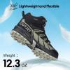 image:imageWomens Waterproof Hiking Boots Lightweight Comfortable NonSlip Outdoor Walking Trekking Trails BootGrey