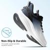 image:imageMens Road Running Shoes Lightweight Cushioning Athletic Walking Sneakers  Comfortable Non Slip Jogging Outdoor Gym Workout Tennis Shoes Active5KBlack